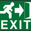 exit skilt