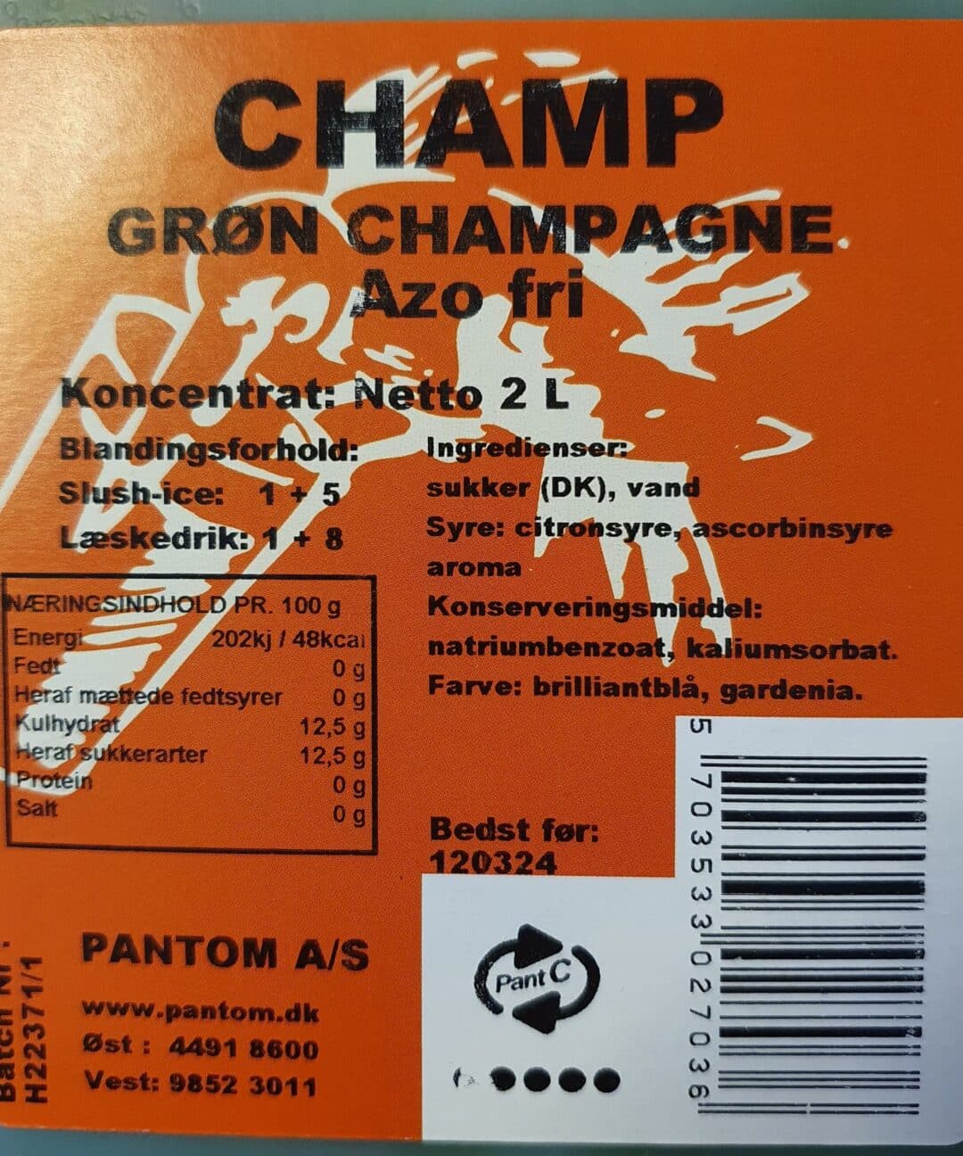 Champ Grøn Champagne Slushmix