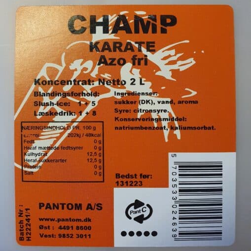 Champ Karate Slushmix